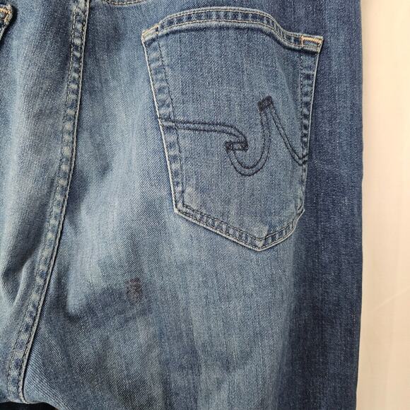 AG Adriano Goldschmied Jeans The Ives Modern Athletic Straight Denim 34R 35x29 - Picture 6 of 13